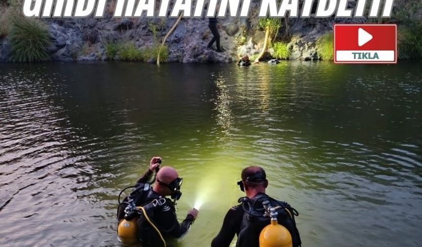 Serinlemek için suya girdi hayatını kaybetti