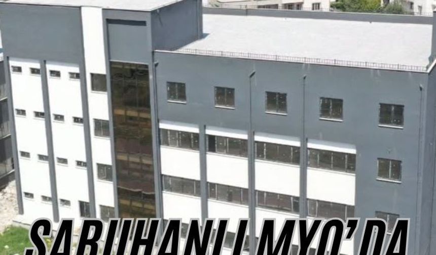 Saruhanlı Meslek Yüksekokulu binasında son aşamaya gelindi