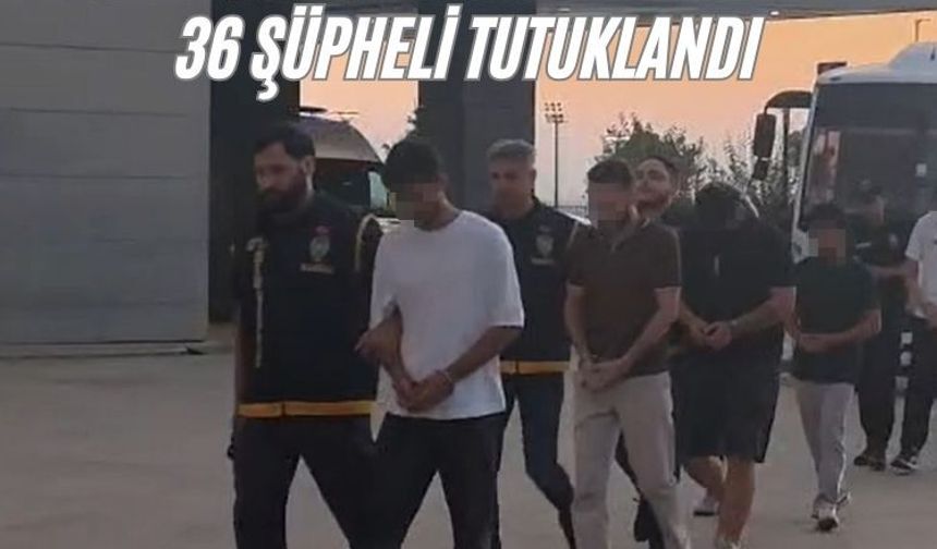 Sahte oyun ve alışveriş siteleri üzerinden vurgun yaptılar: 36 şüpheli tutuklandı