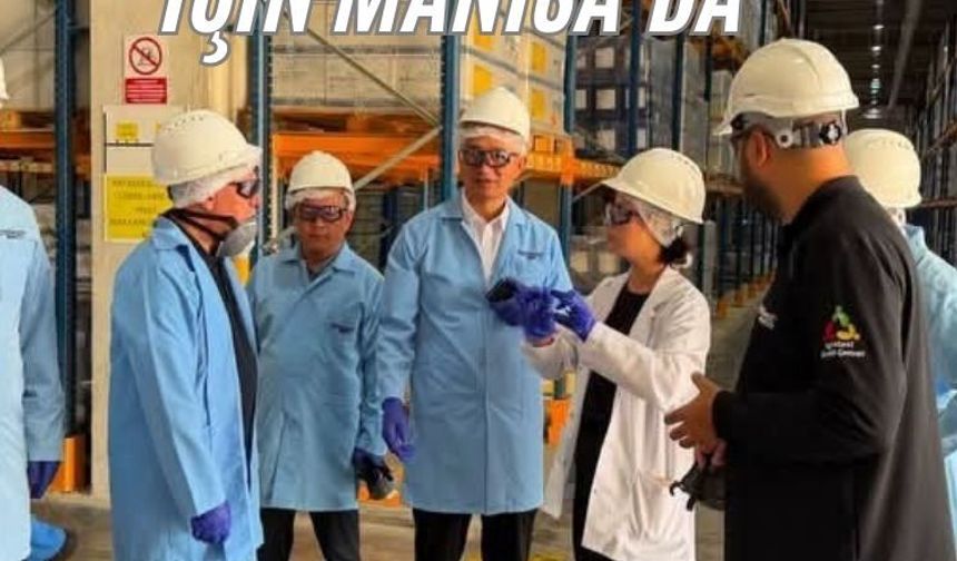 Çin heyeti Manisa’da tarım ihracatı için incelemelerde bulundu