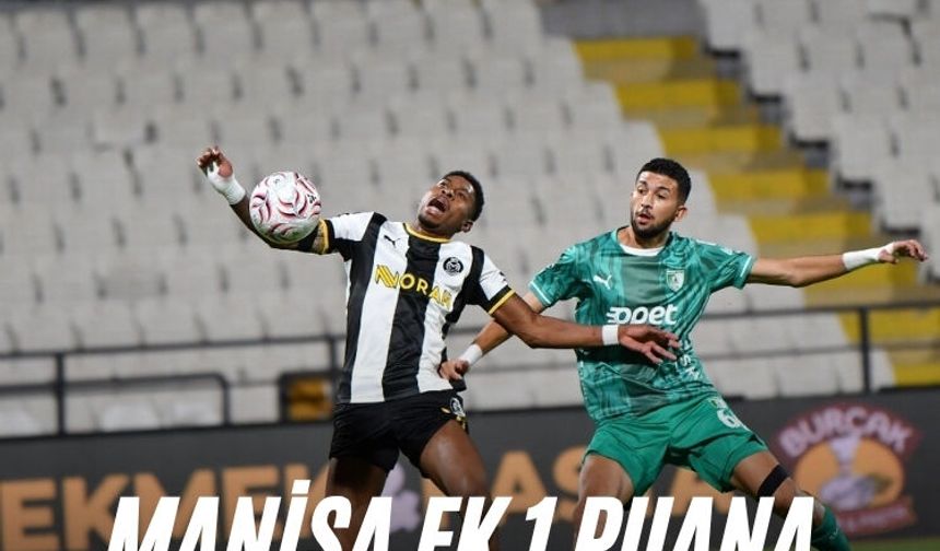 Manisa FK 1 puana razı geldi