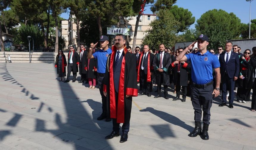 Alaşehir’de yeni adli yıl törenle başladı