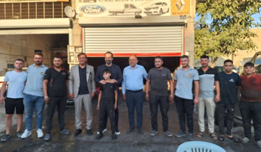 Selendi’de esnaf ve muhtarlar sorunlarını anlattı