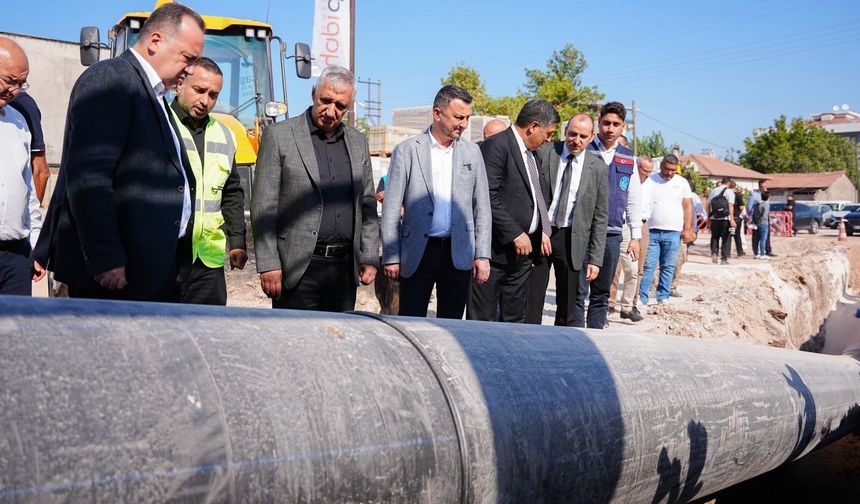 Akhisar'ın içme suyu altyapısına 45 milyonluk yatırım