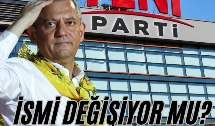 Yeni Parti'nin 'isim değişikliği' kararı belli oldu!