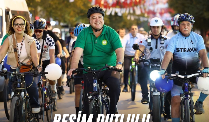 Besim Dutlulu, Avrupa Hareketlilik Haftası’nda Manisalılarla pedal çevirdi
