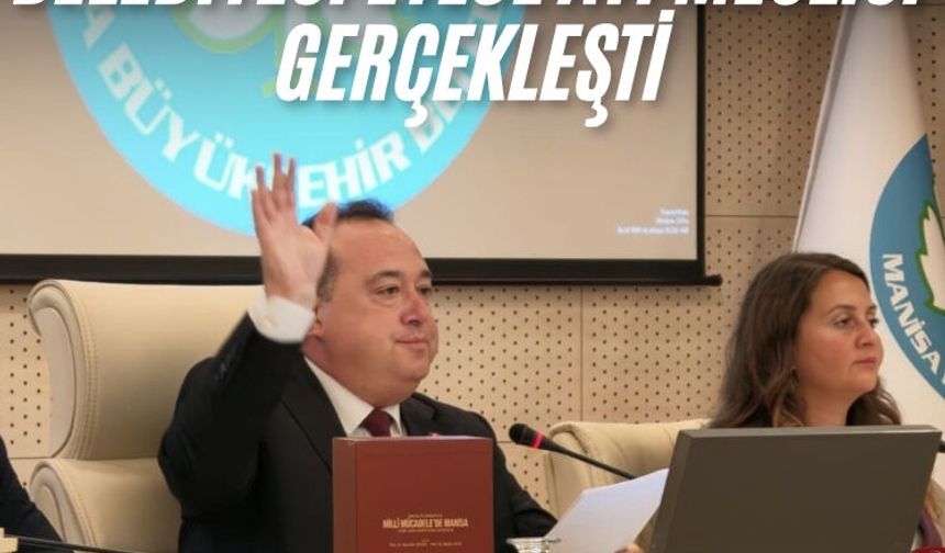 Manisa Büyükşehir Belediyesi Eylül ayı meclisi gerçekleşti