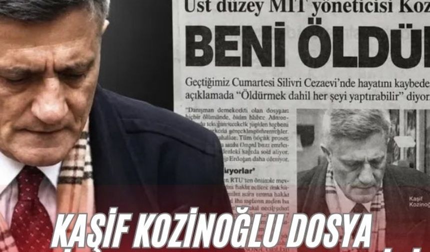 Kaşif Kozinoğlu dosya yeniden açıldı! Sır perdesini cezaevi notları aralayacak!
