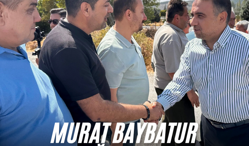 Murat Baybatur Kırkağaç'ta hayır programına katıldı