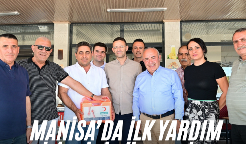 Manisa’da ilk yardım bilincini güçlendiren örnek proje