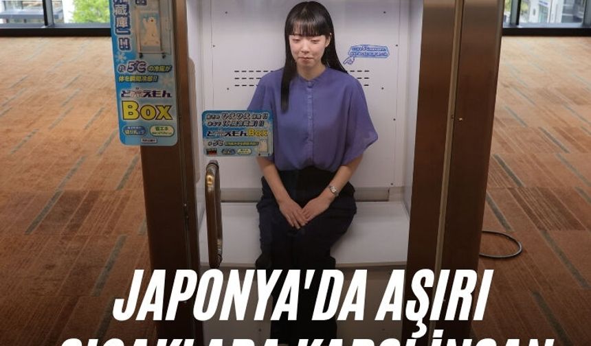 Japonya'da aşırı sıcaklara karşı insan buzdolabı üretildi