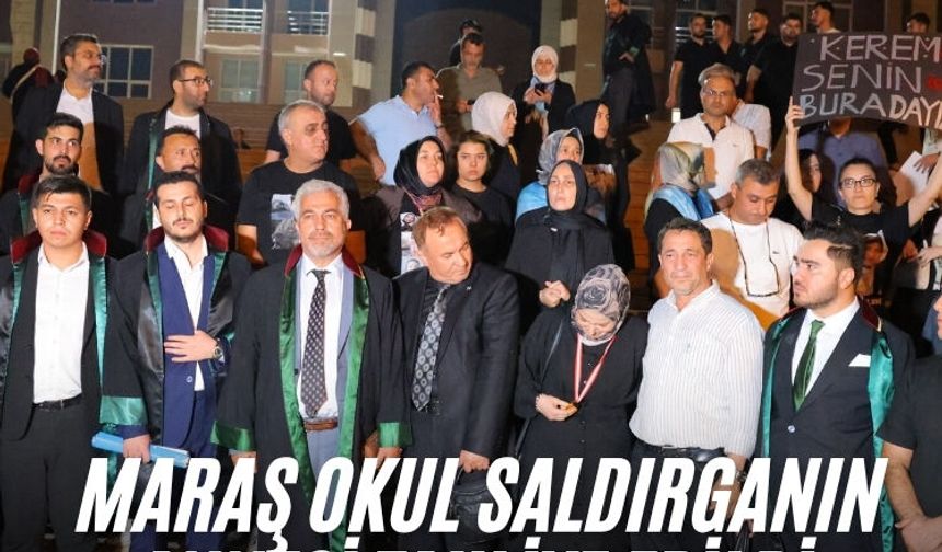 Maraş okul saldırganın annesi tahliye edildi, aileler tepki gösterdi