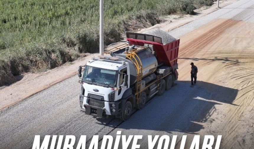 Muradiye yolları düzeliyor