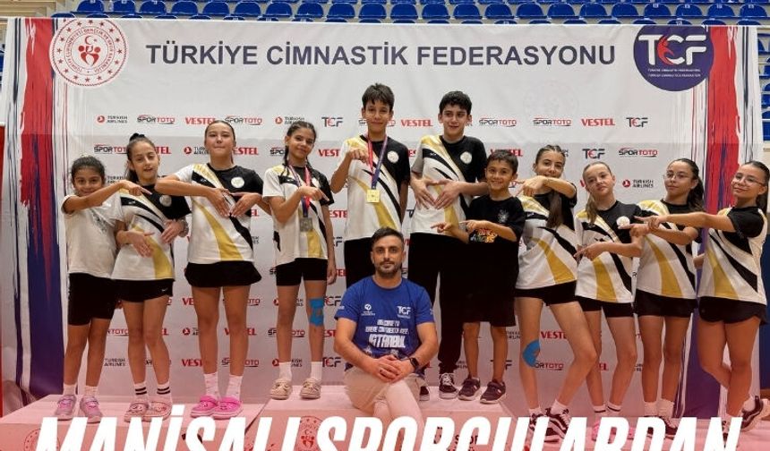 Manisalı sporculardan madalya yağmuru