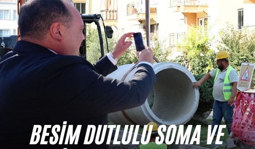 Besim Dutlulu Soma ve Akhisar’da yatırımları inceledi