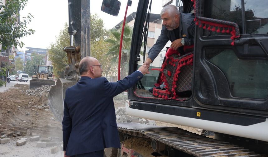 Turgutlu'da Kervan Yolu için dönüşüm başladı