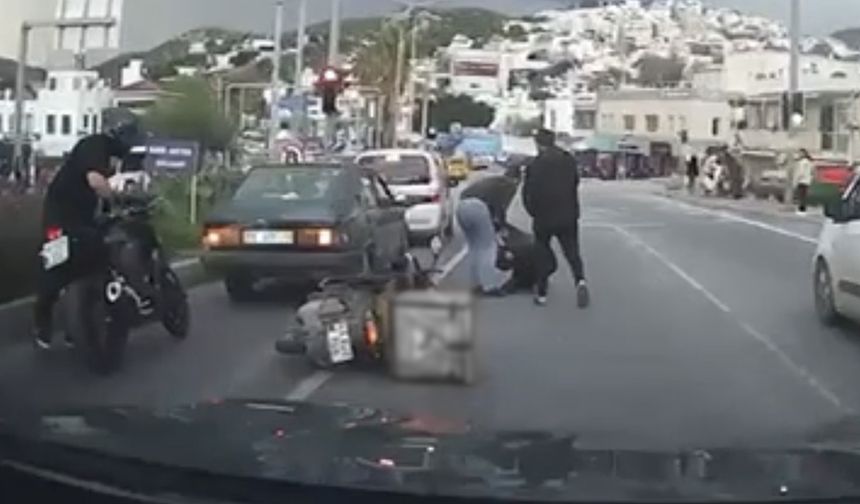 Bodrum’da kuryeyi yol ortasında darbettiler, 360 bin TL ceza yediler