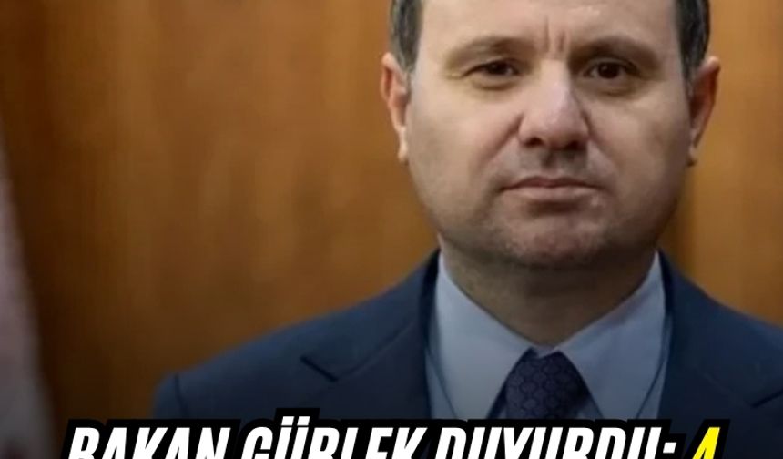 Bakan Gürlek duyurdu: 4 cinayet aydınlatılıyor