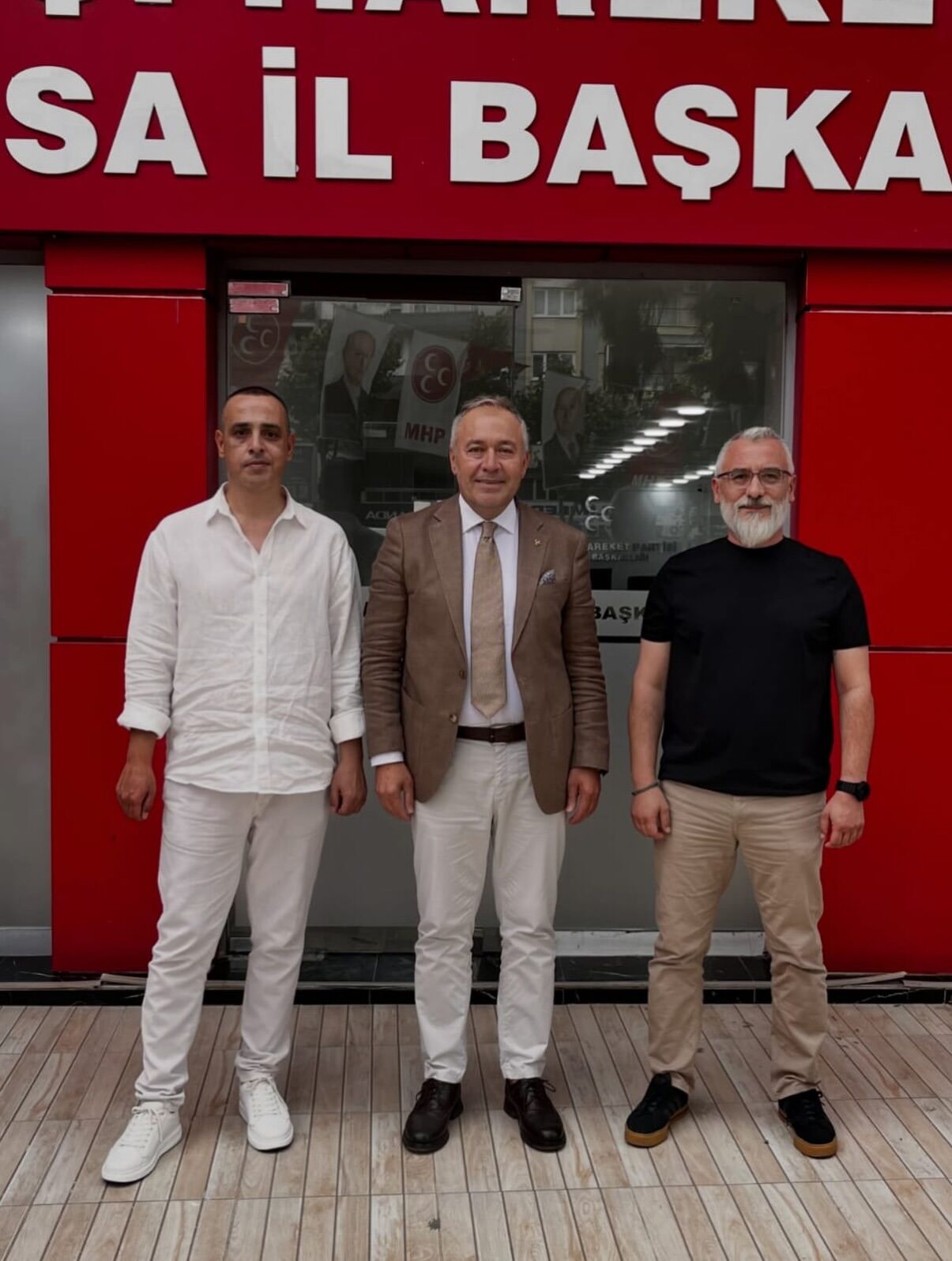 Geçmiş Dönem İl Başkanımız Ömer Baysal Ve Geçmiş Dönem Ülkü Ocakları İl Başkanımız Ali Özkan, İl (1)