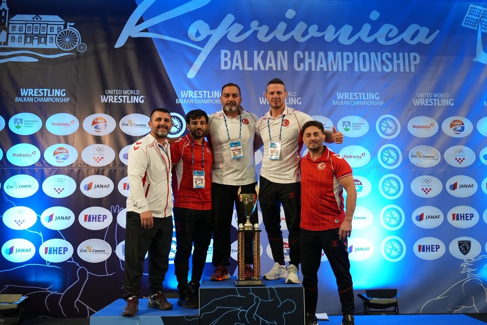 Manisalı güreşçi Eren, Balkan Şampiyonu oldu