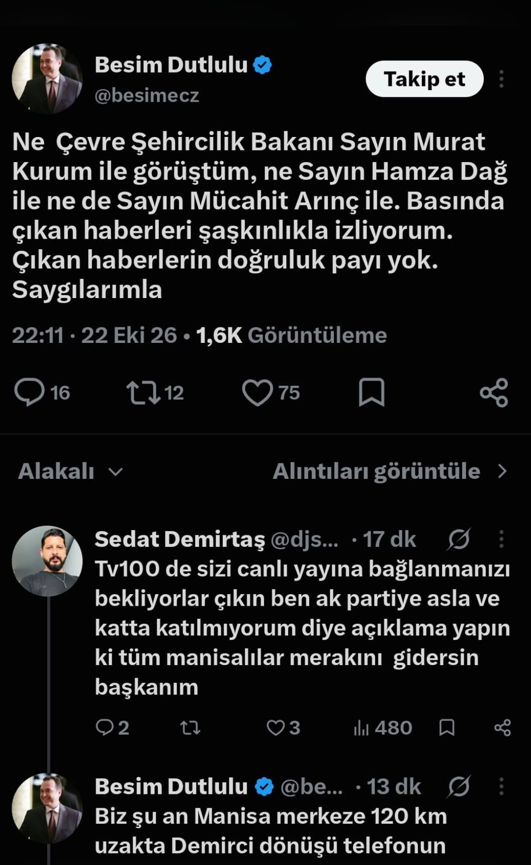 Dutlulu’dan iddialara son nokta! “Doğruluk payı yok”-1